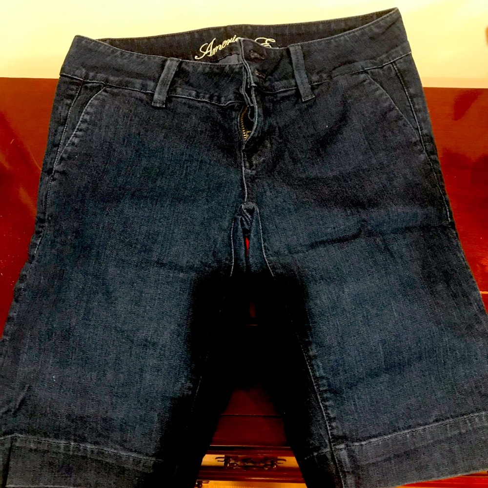 American eagle jean shorts